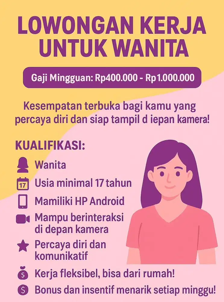 LOWONGAN PEKERJAAN FRELANCE