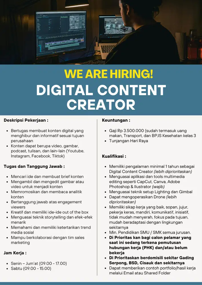 Digital Konten Kreator untuk usaha Properti