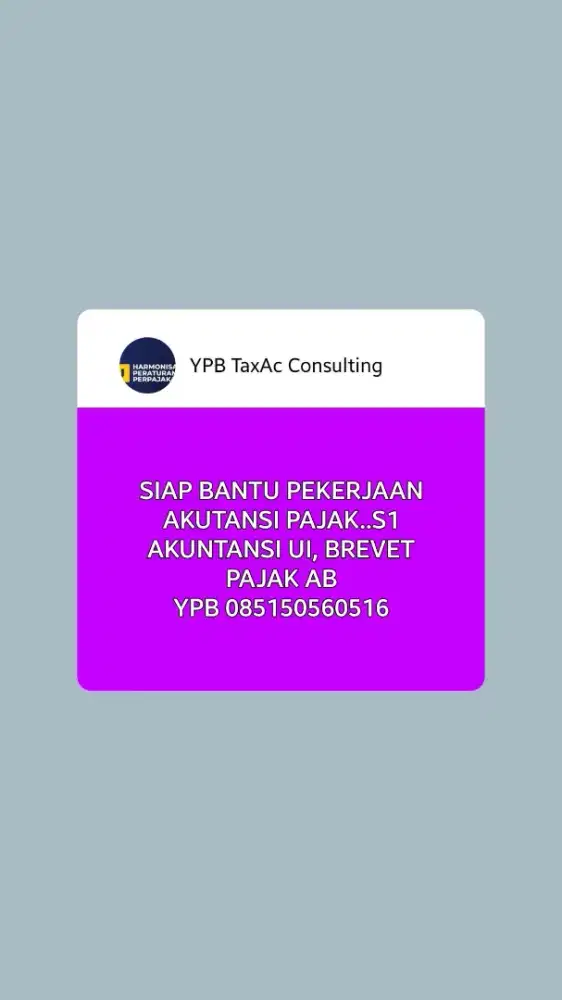 BANTU SUSUN LAPORAN KEUSNGAN