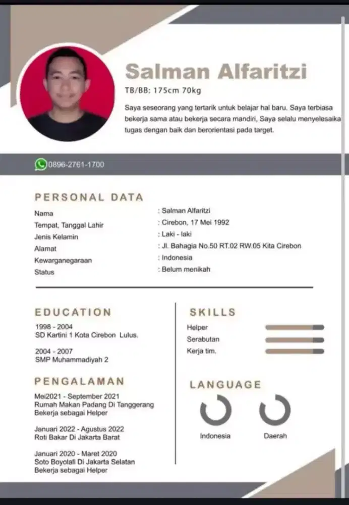 Mencari pekerjaan