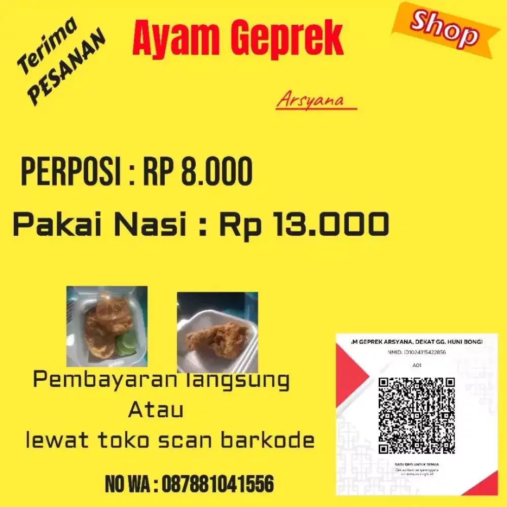 Butuh kerja, buat keluarga terutama anak masih 2 tahu