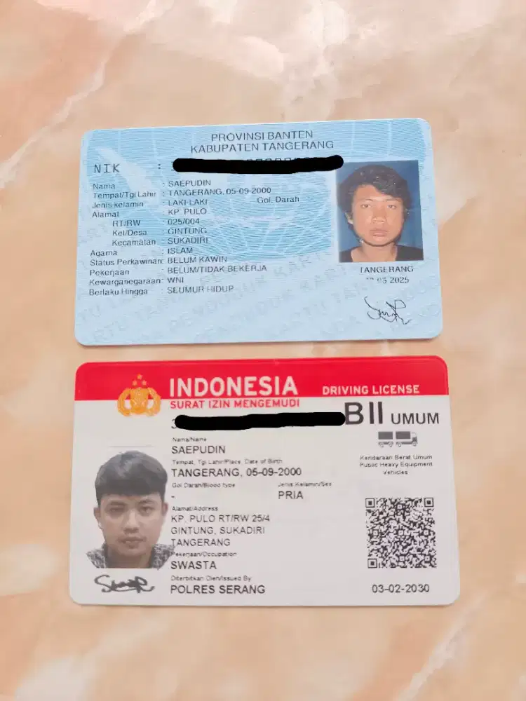 Saya sedang mencari pekerjaan sebagai sopir