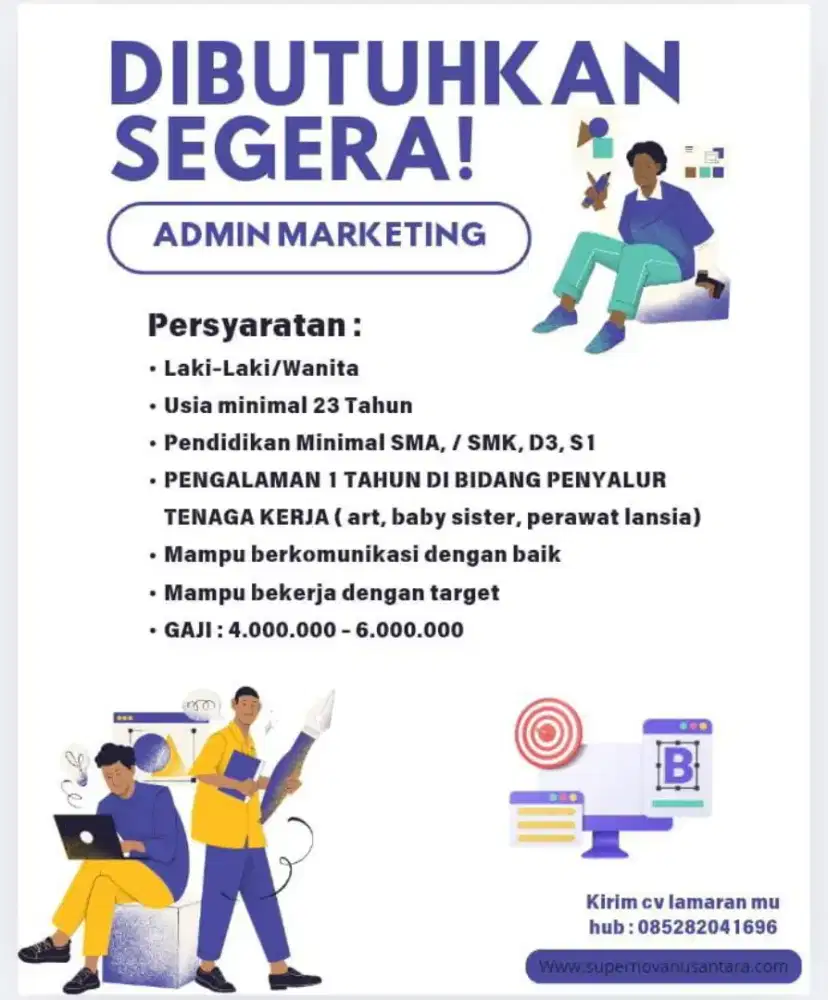 Cari staf marketing