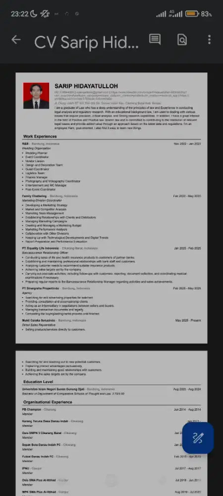 Info Lowongan Pekerjaan