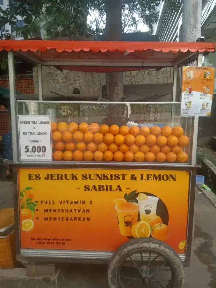 Lowongan berjualan es jeruk peras