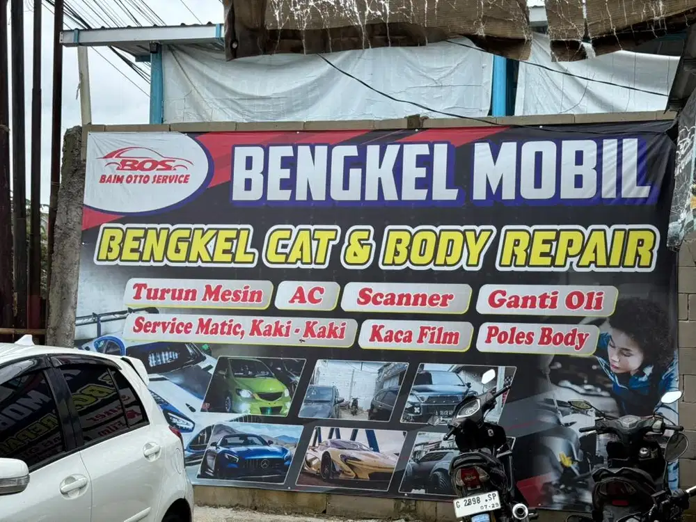 Di cari tukang cat mobil body repair