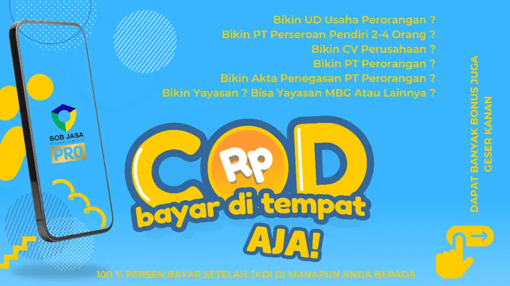 Jasa Pengurusan Pembuatan UD Murah Bayar Setelah Jadi di Kediri