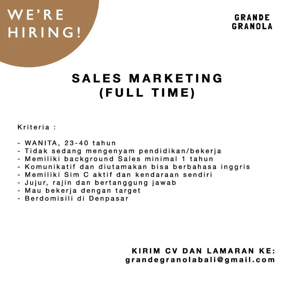 DICARI SALES OFFICER