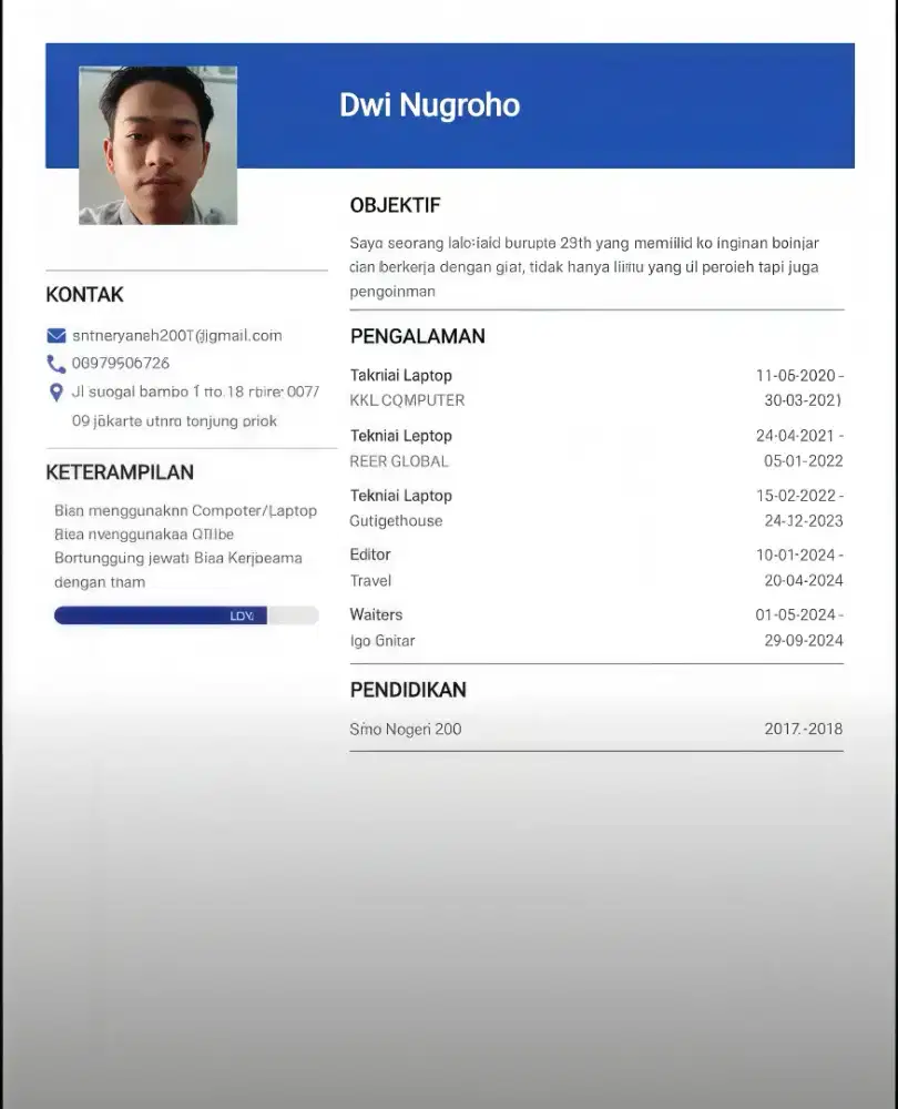 cari kerja freelance atau parttime