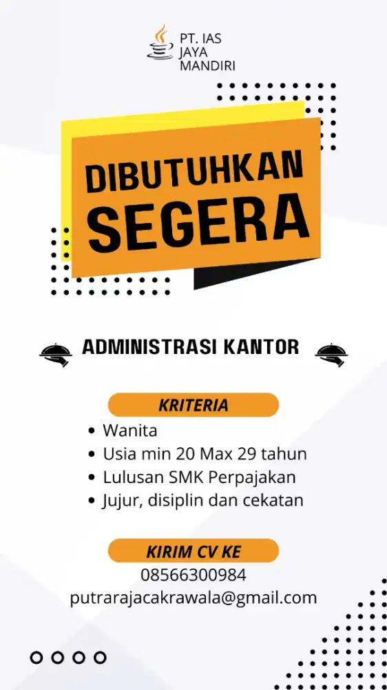 Staff Administrasi