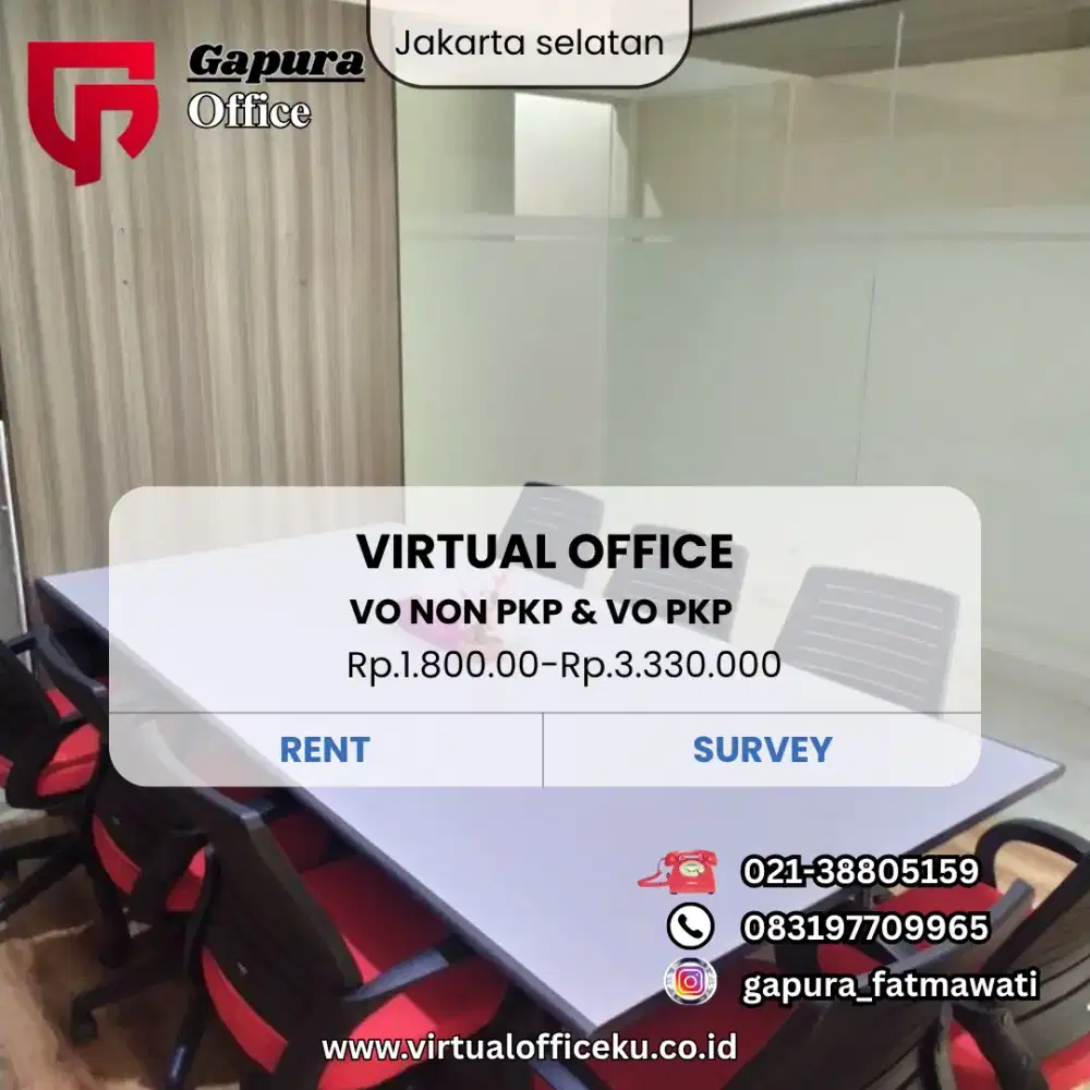 Alamat Profesional untuk alamat usaha