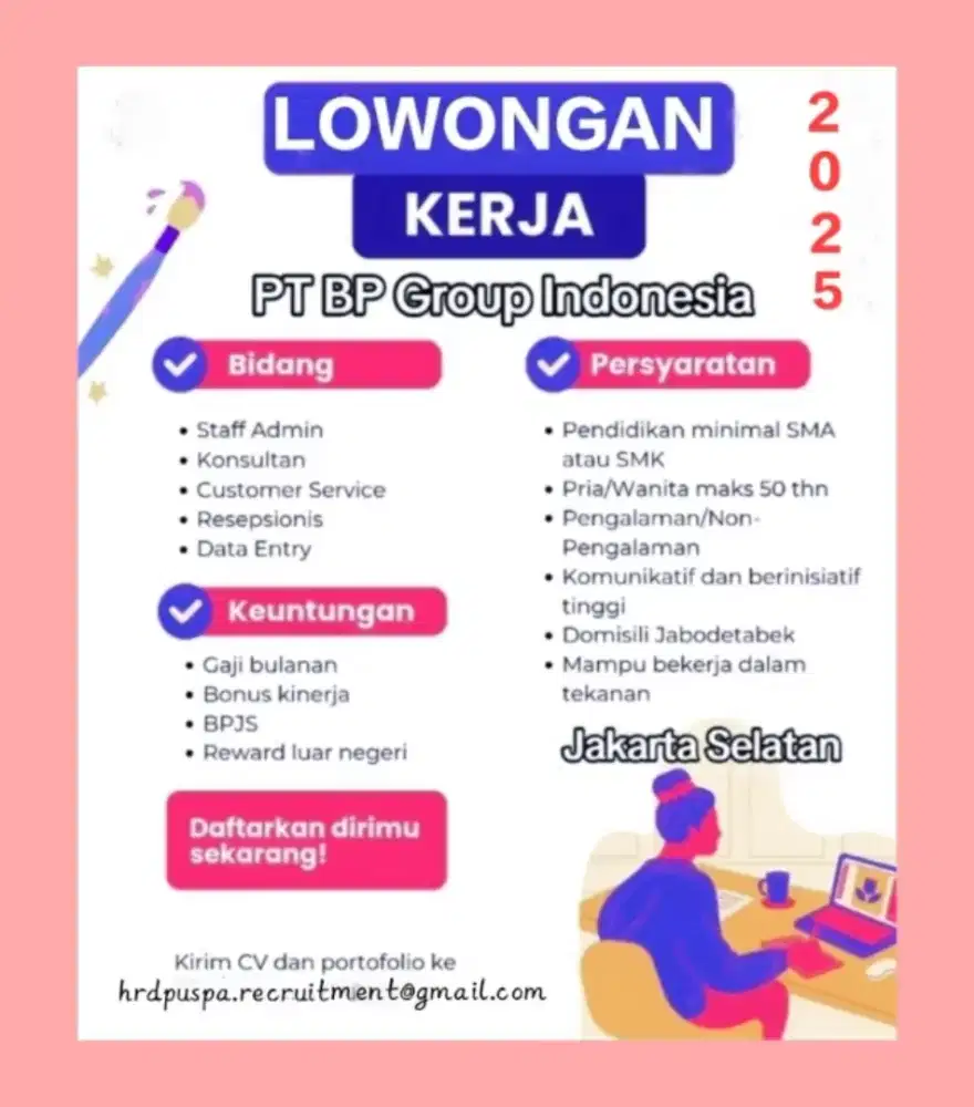 LOWONGAN KERJA 2025