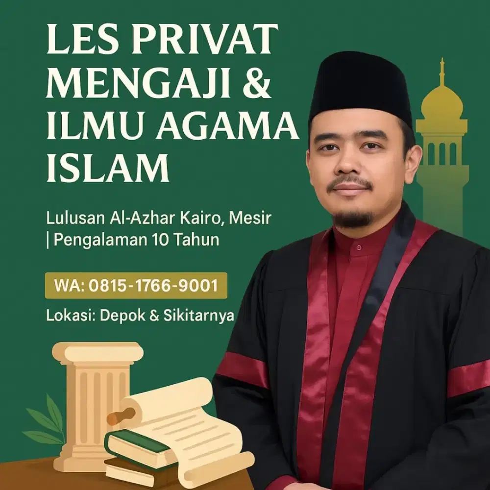 Les Privat Ngaji, Ilmu Agama Islam dan Bahasa Arab