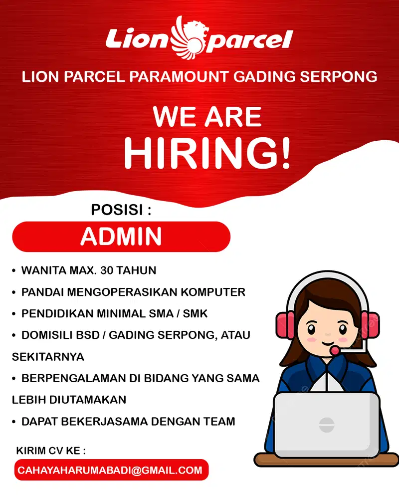 WE ARE HIRING!!!