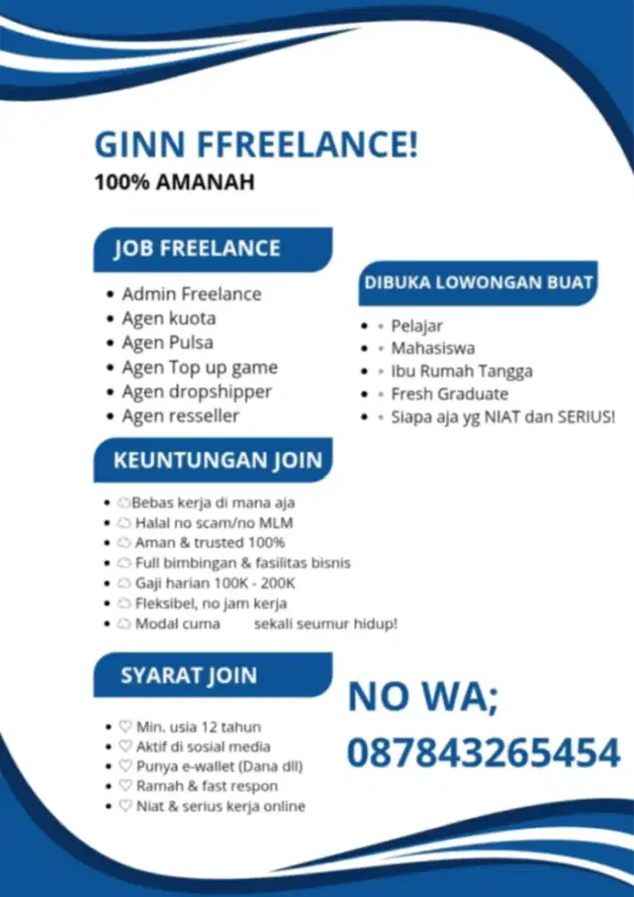 freelance sumber cuannn
