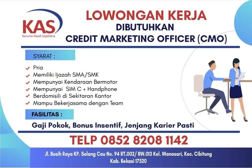 lowker cmo kas cibitung