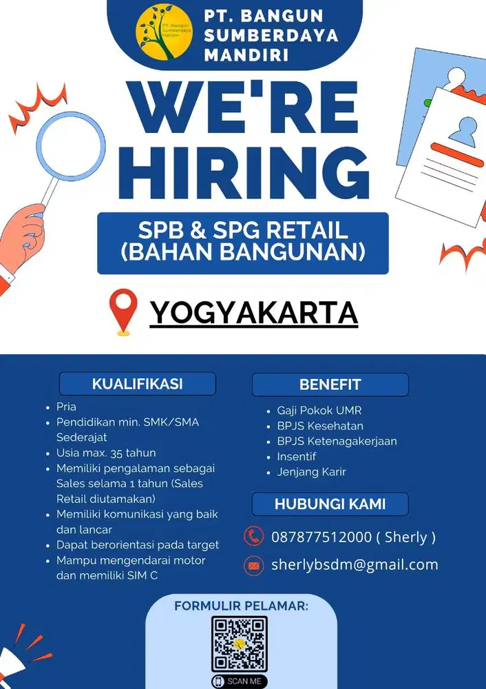 SPG/SPB Retail (Bahan Bangunan)