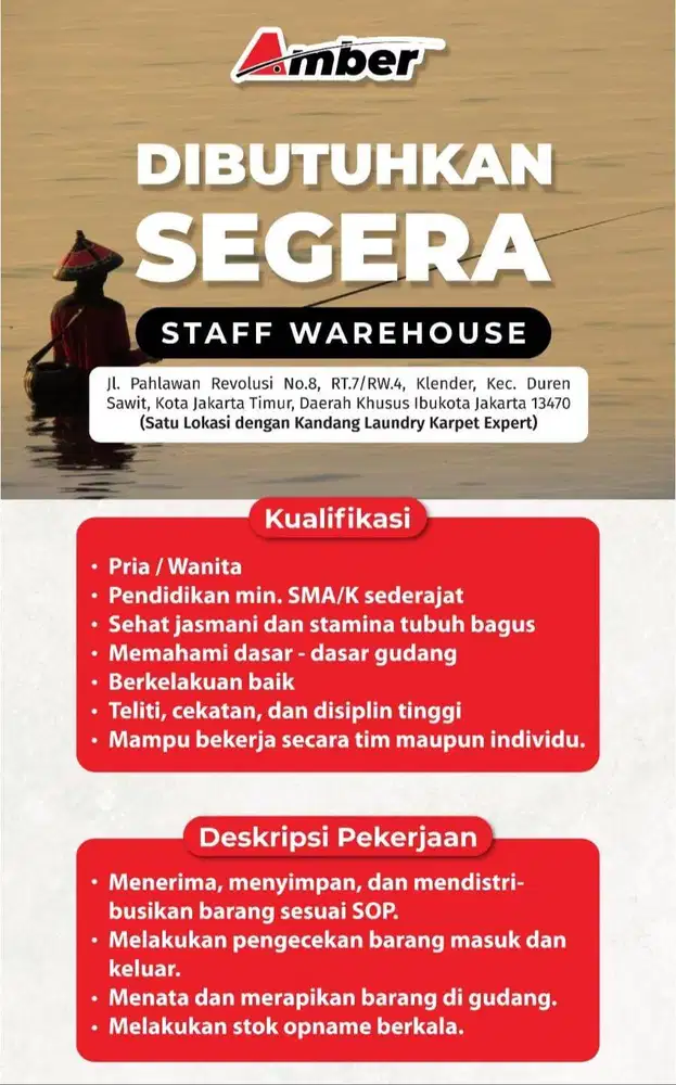Lowongan Staf Gudang