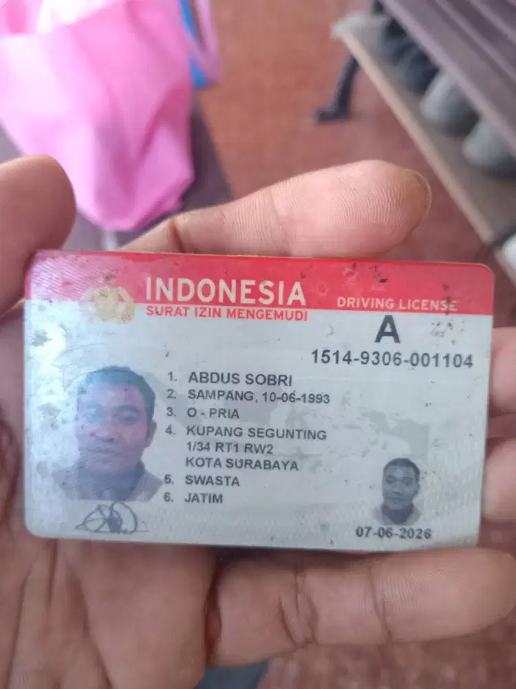 Cari kerja sopir pribadi serabutan