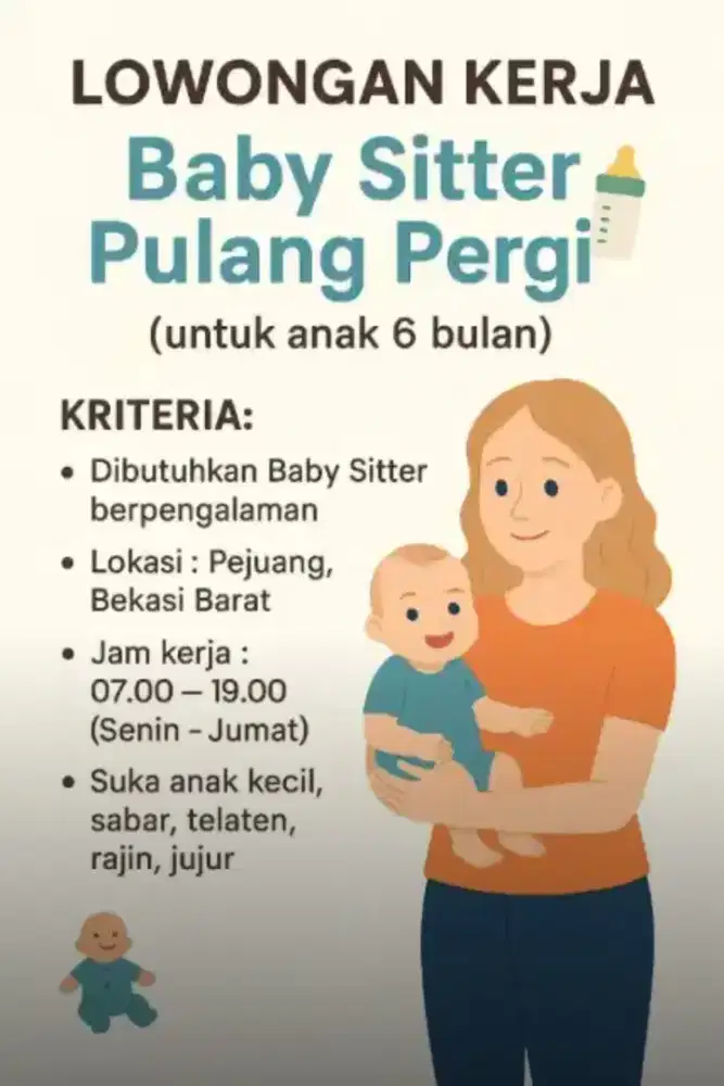 Lowongan Babysitter