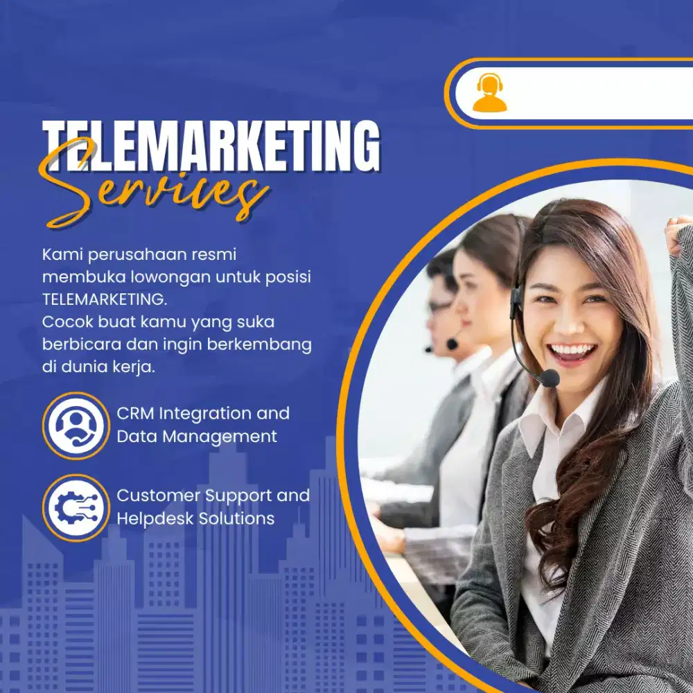 Lowongan Telemarketing