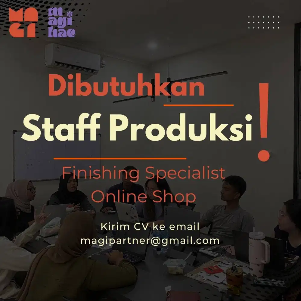 Staff Produksi Finishing