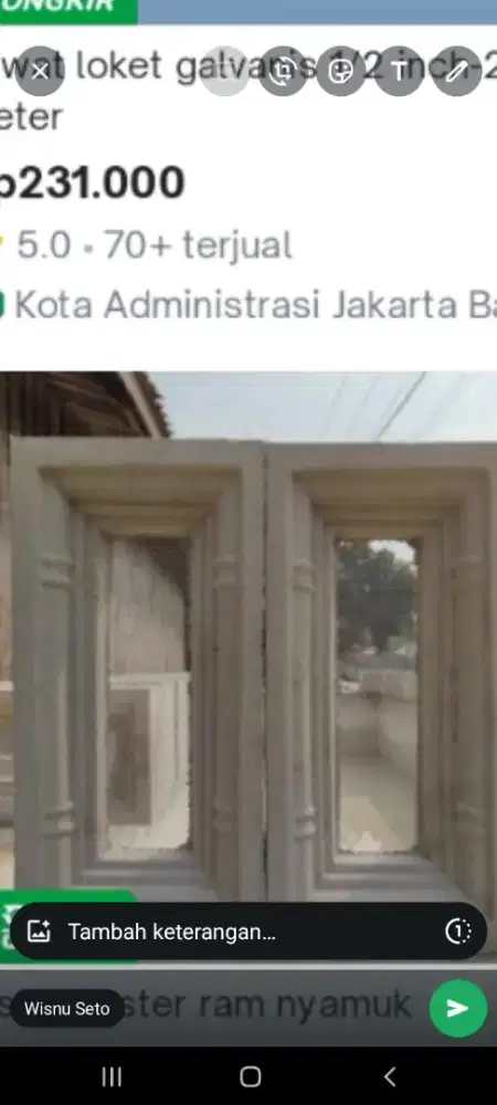 Di cari kuli bagunan untuk kenek