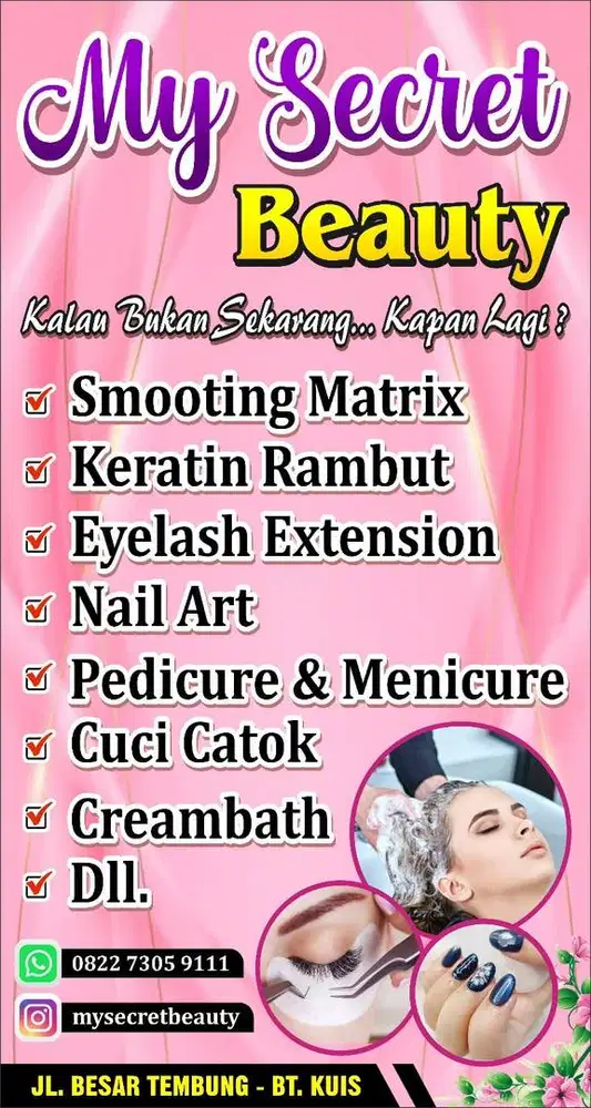 Asisten salon yg berpengalaman