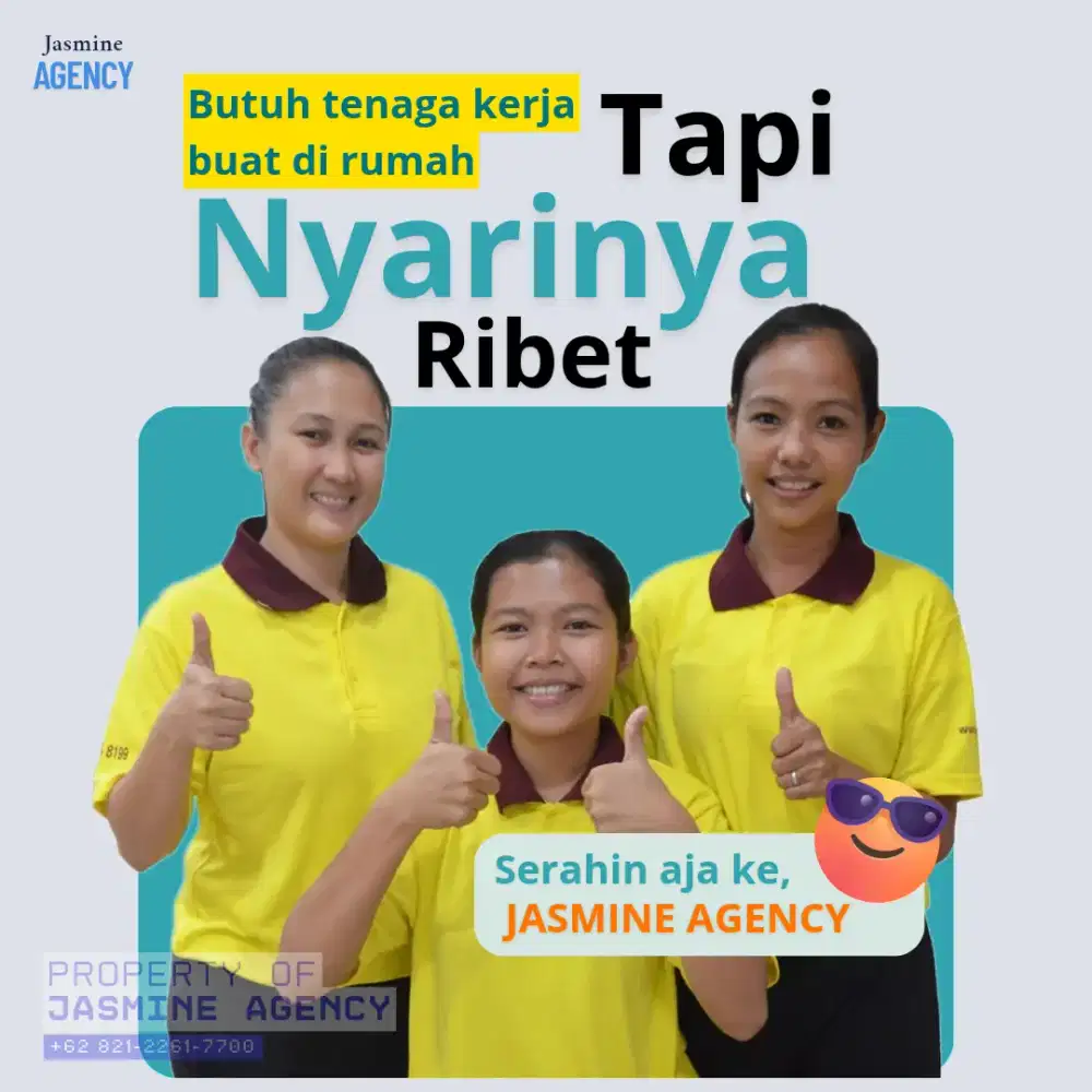 Sedia pembantu, babysitter, suster lansia, dll