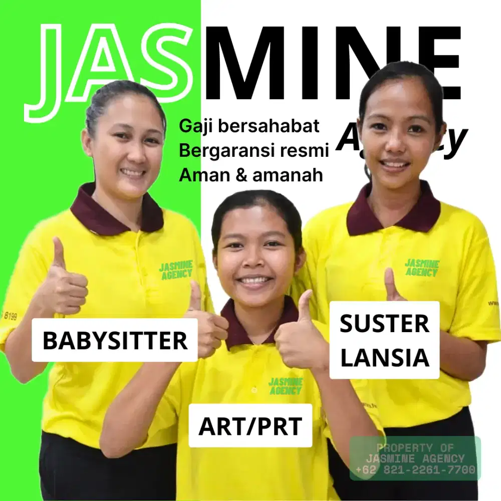 Sedia pembantu, babysitter, suster lansia, dll