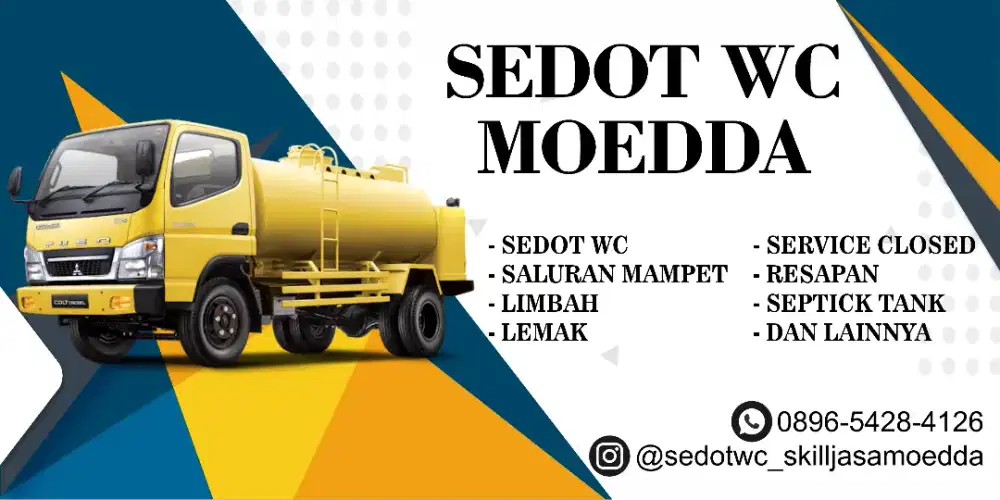 SEDOT WC DAN MAMPET LARANGAN SEKITARNYA