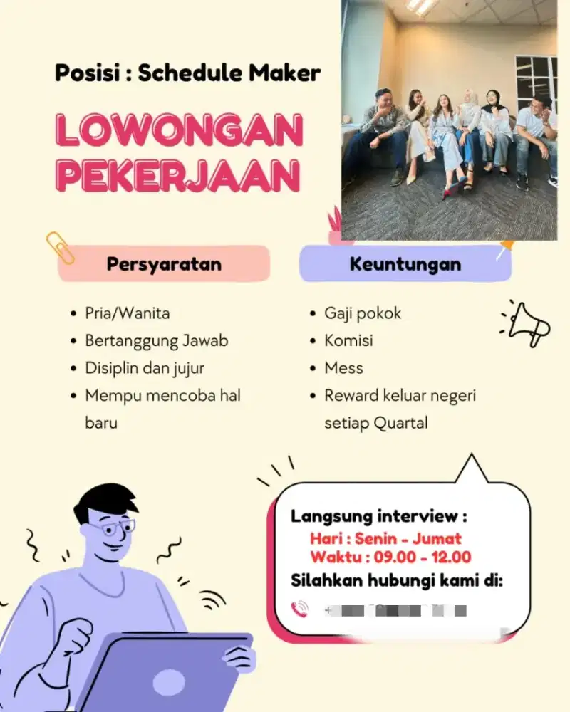 Lowongan kerja kantor
