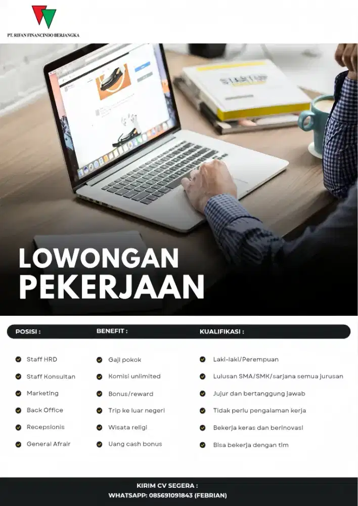 LOWONGAN PEKERJAAN KANTORAN