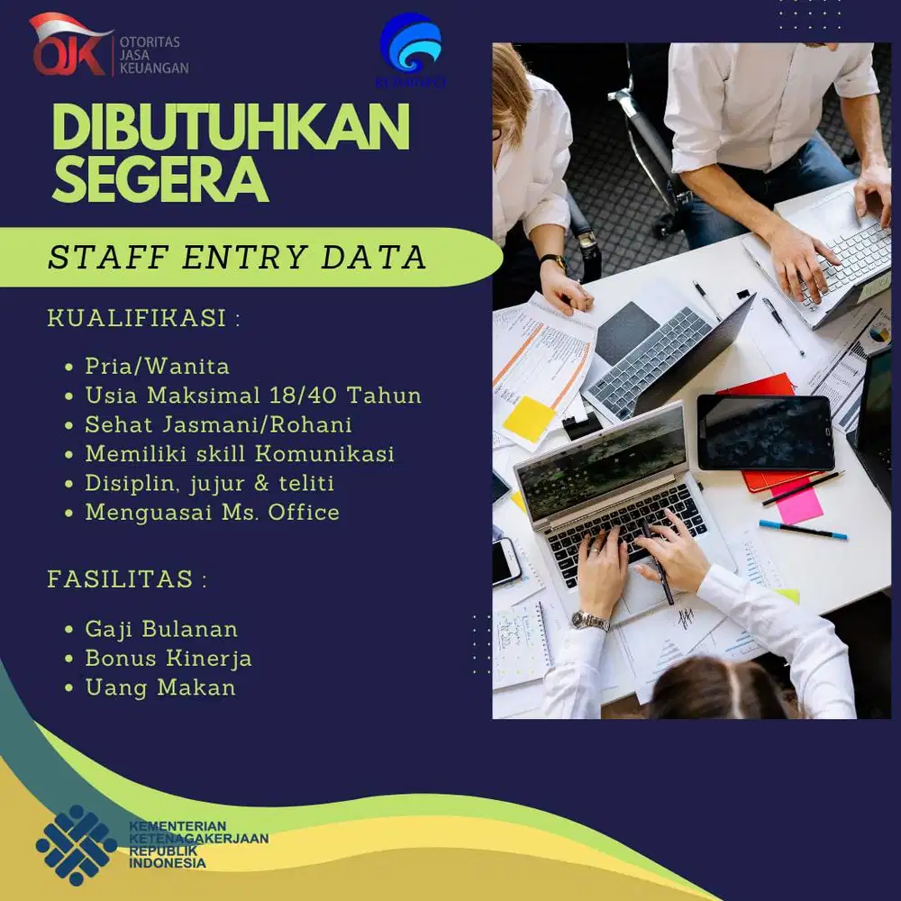 Lowongan Entry data