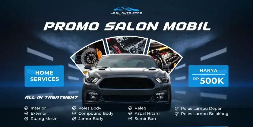 Salon Mobil Panggilan / Nano Coating Ceramic / Poles Mobil Panggilan
