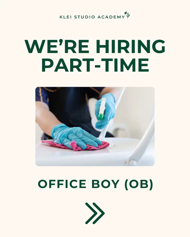 OFFICE BOY (OB) PART-TIME
