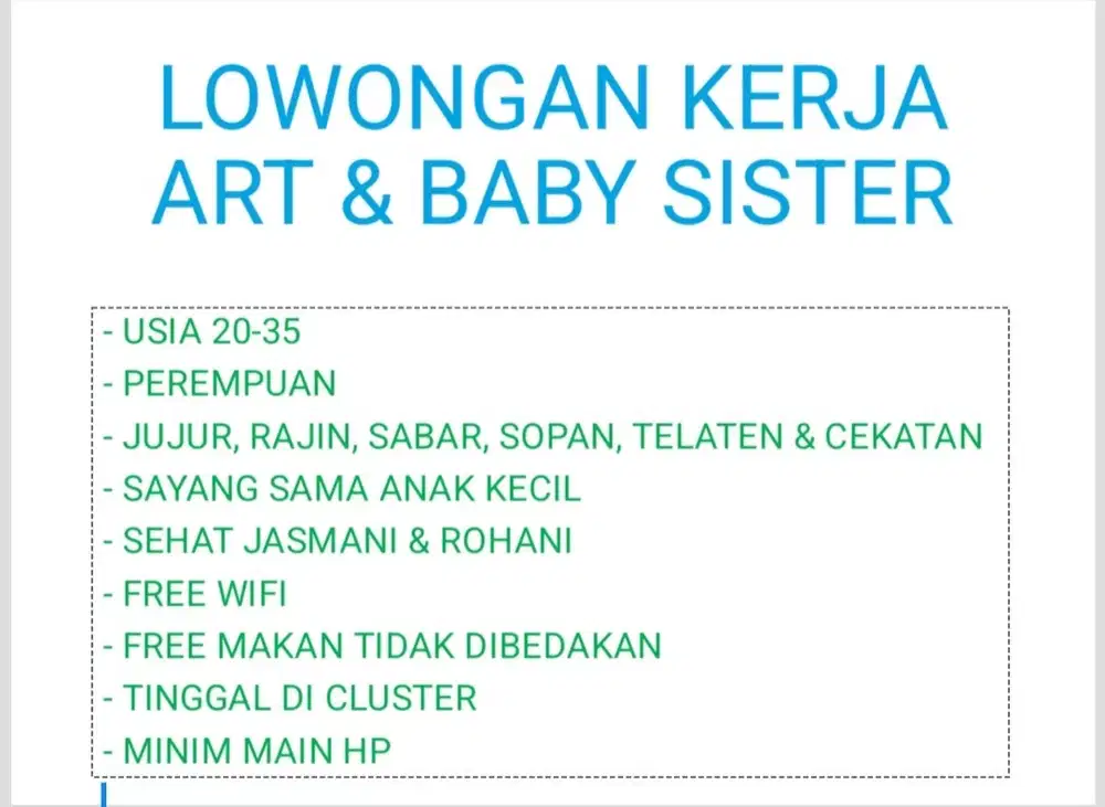 Loker ART momong