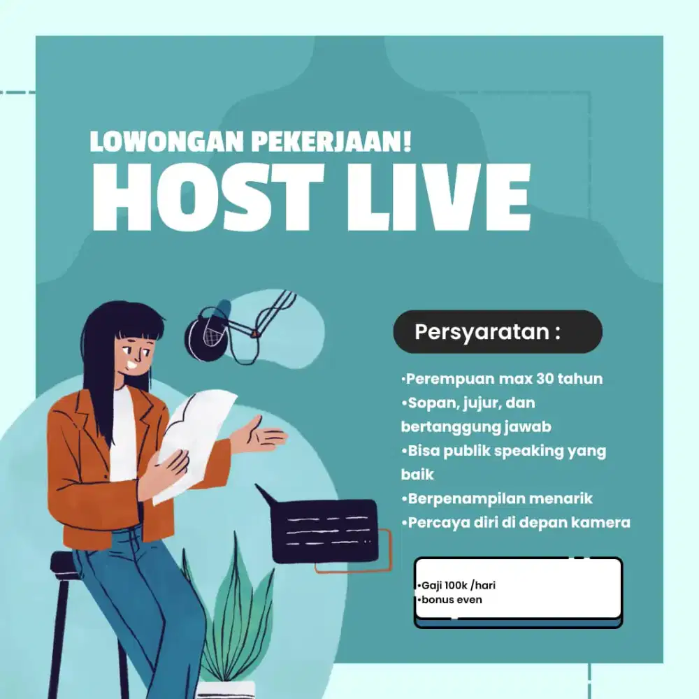 HOST LIVE HOODIE/CREWNECK