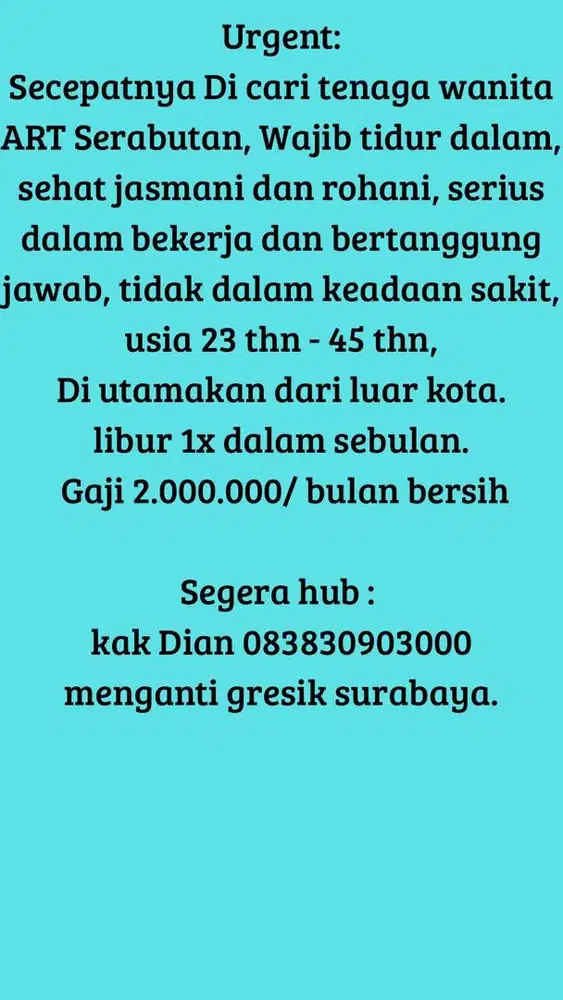 Cari art serabutan di rmh