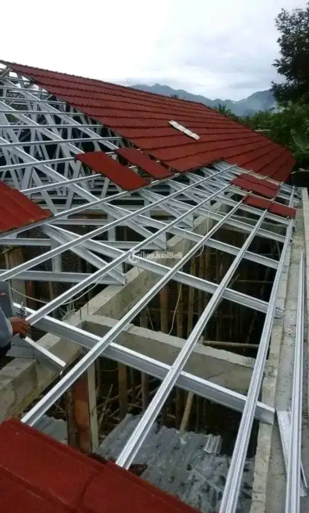 Kanopi bajaringan ganti atap rumah