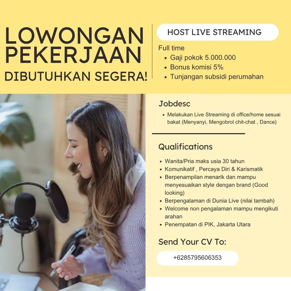 Host live streaming