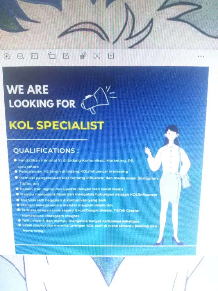 Marketing/KOL (SPECIALIST)