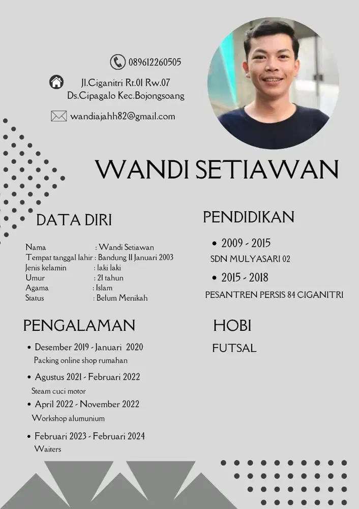 info lowongan kerja...