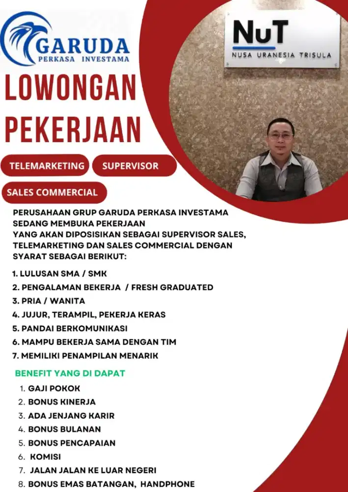 LOWONGAN KERJA TERBAIK