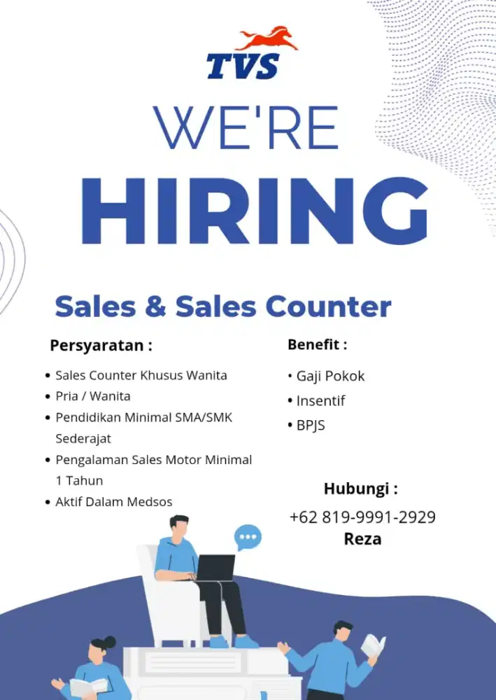 Lowongan kerja admin & sales executive