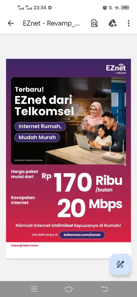 Promo murah internet indihome