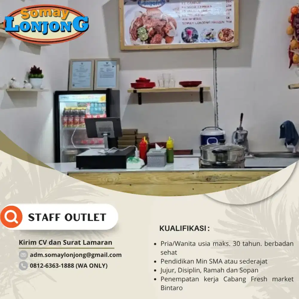 STAFF OUTLET SOMAY