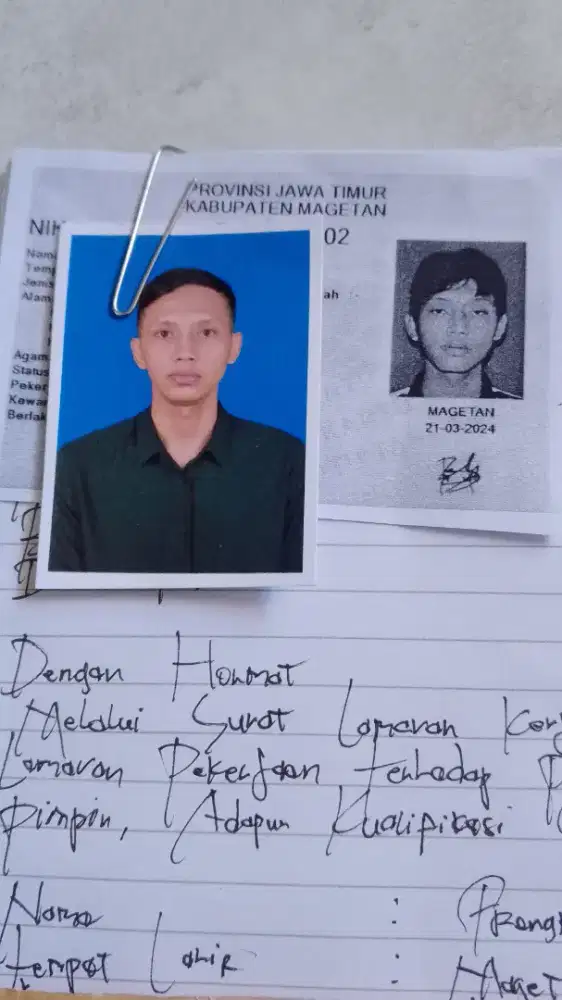 Mencari pekerjaan