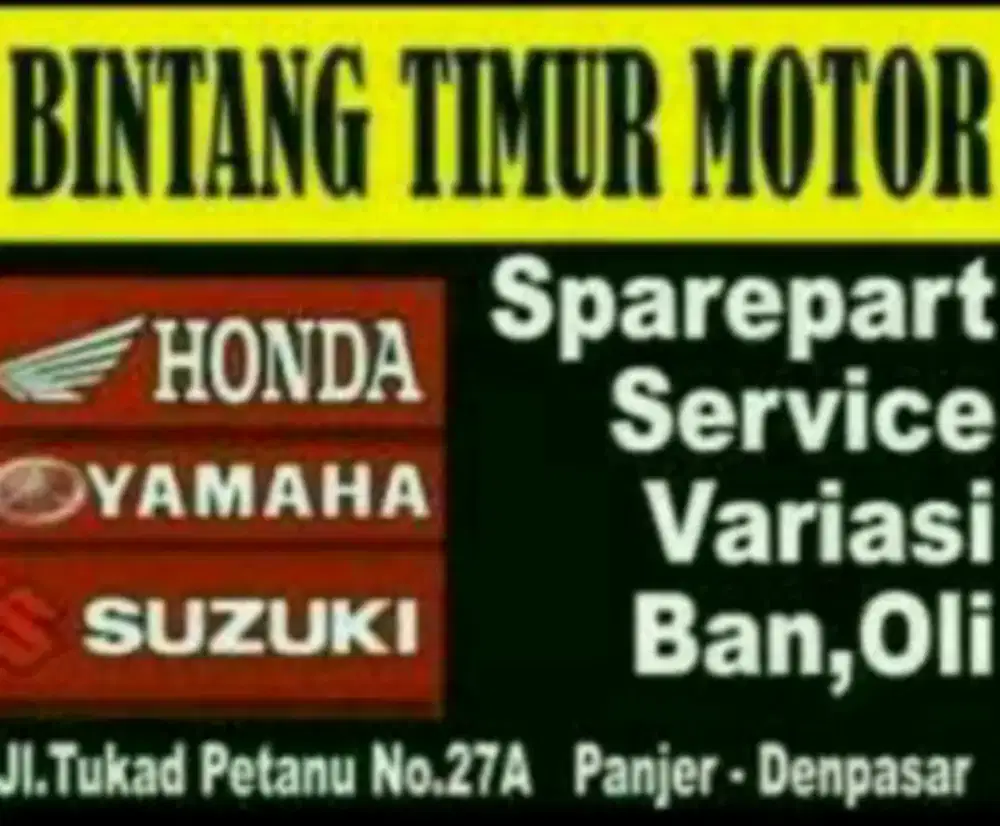 Dicari segera Mekanik sepeda motor berpengalaman min 3 - 5 tahun