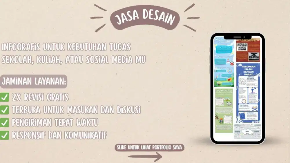 JASA DESAIN INFOGRAFIS//TUGAS SEKOLAH, KULIAH, DAN SOSIAL MEDIA